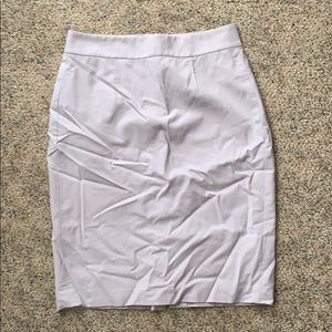 Light grey pencil skirt